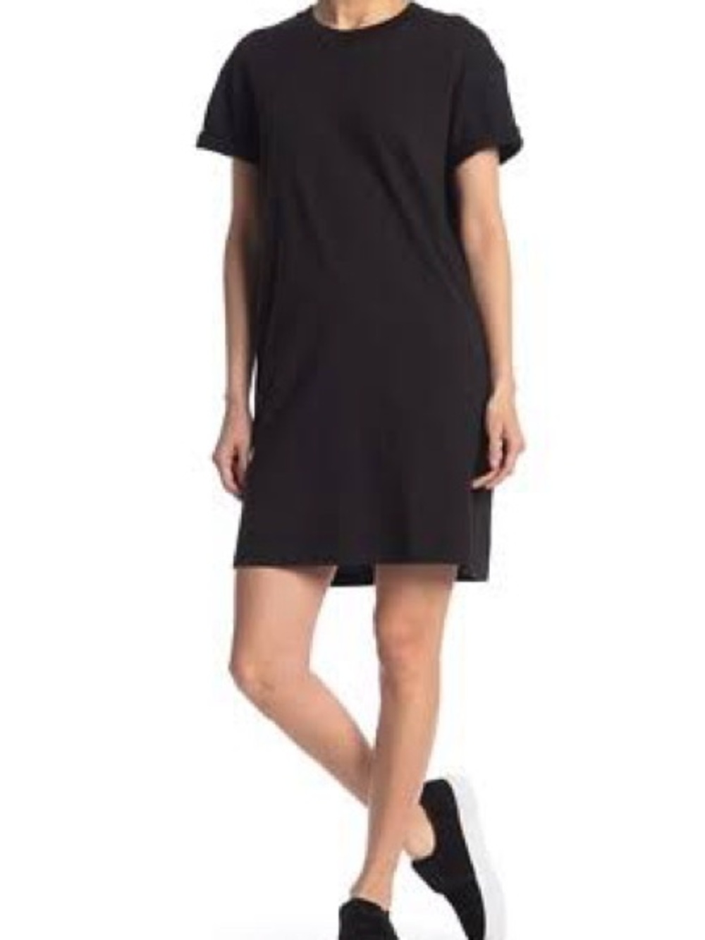 Madewell Black T-Shirt Dress